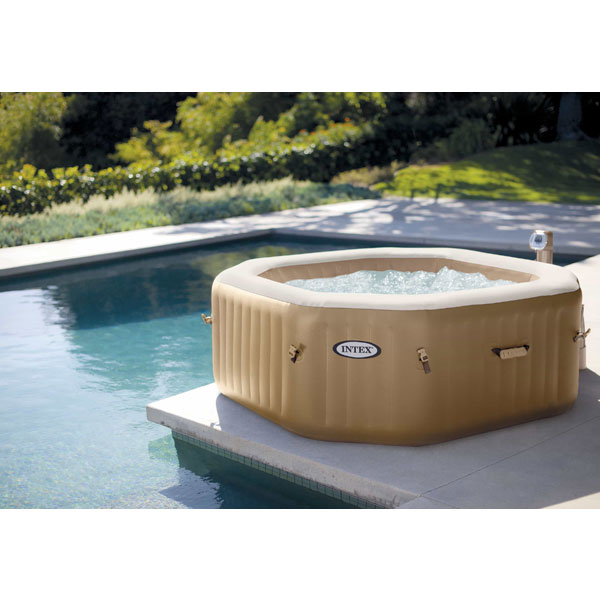 Purespa Bubble Octagonal Jacuzzi (4 Person) Integrated Pump/Cover Review