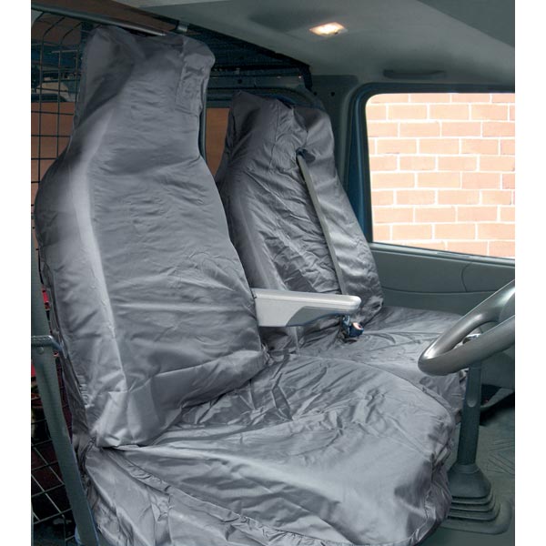 Streetwize Water Resistant Van [Single Seat + Twin Cab Seat] Seat Protectors in Grey