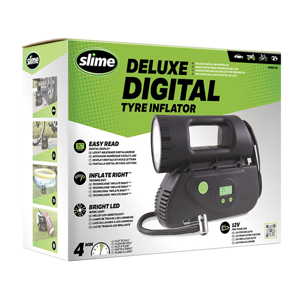 Slime Deluxe Tyre Inflator