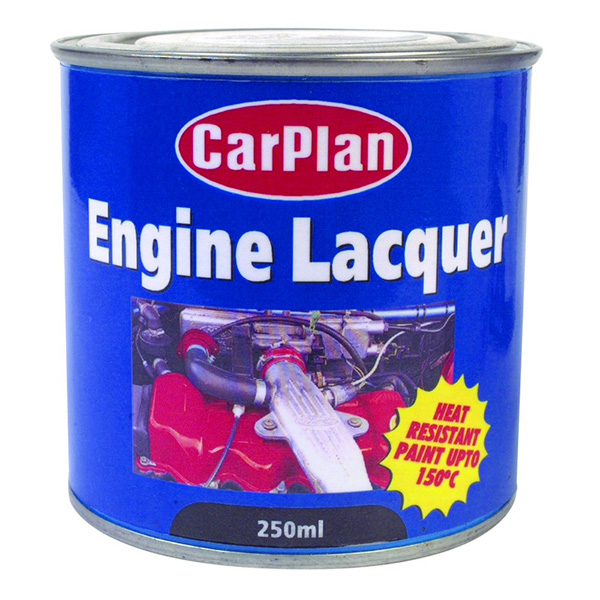 Carplan Engine Lacquer Matt Black - 250ml