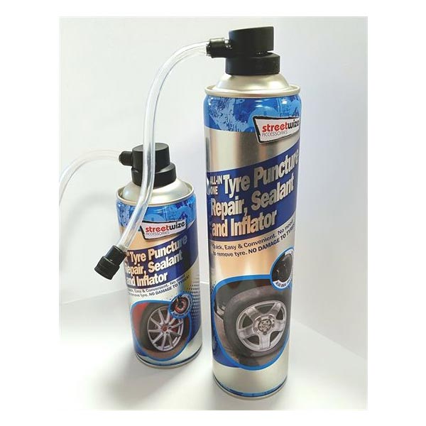 Streetwize 650ml Tyre sealer/inflator for 4x4+