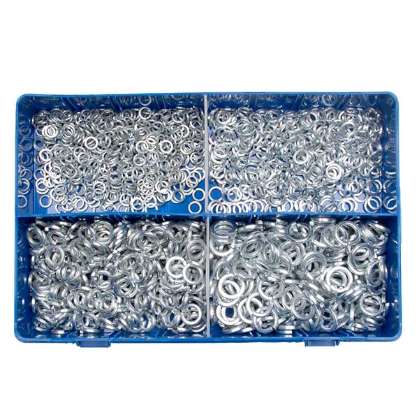 Box Of 1200 Assorted Spring Washers 3/16 3/8 Review