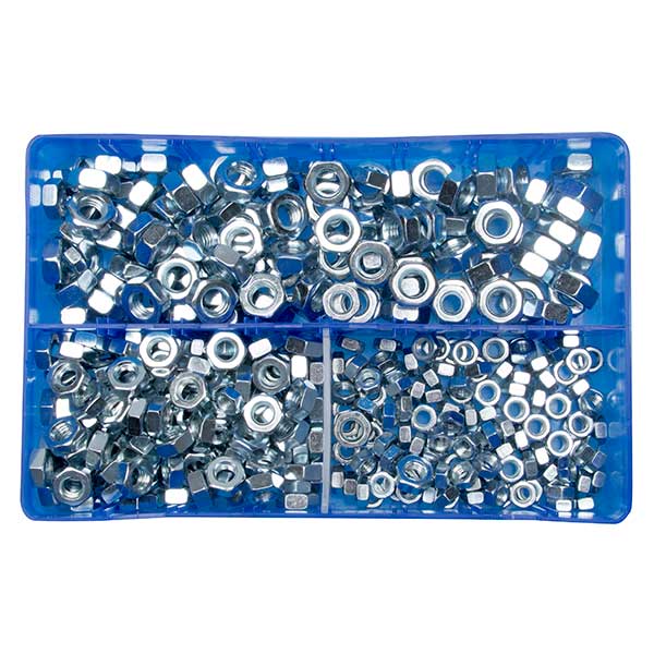 Box Of 450 Assorted Steel Nuts Metric (M6M12) Review