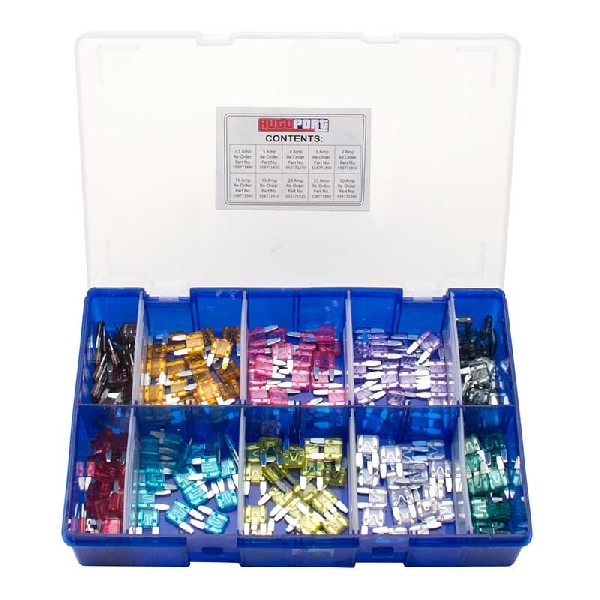 Box Of 200 Assorted Mini Blade Fuses 2Amp 30Amp Review