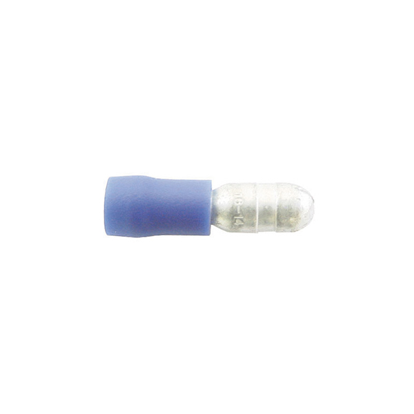 Pearl PK OF 10WIRE CONNECTOR BLUE MALE BULLET 5MM