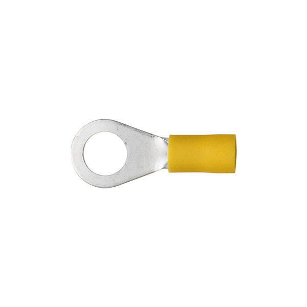 Pearl PK OF 10WIRE CONNECTOR YELLOW  10MM ID