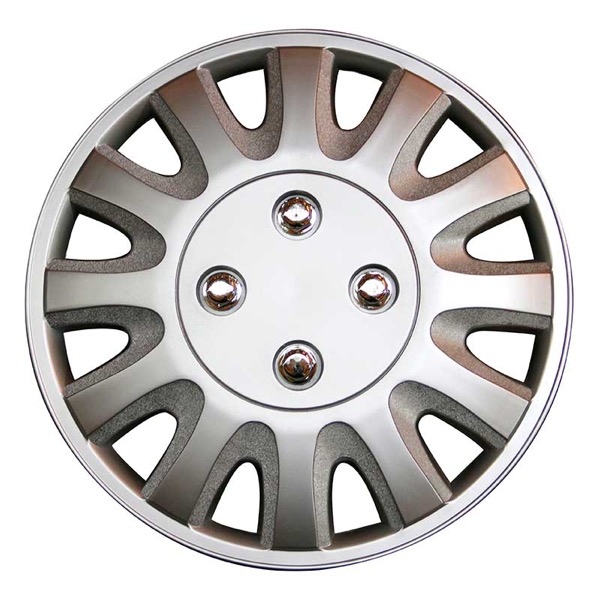 Top Tech Motion 13 Inch Wheel Trims Silver (Set of 4)