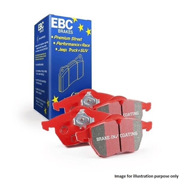 EBC Red Stuff High Performance Brake Pad Set Car Parts 4 Less