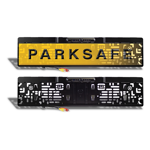 Park Safe PSC-34 - Number Plate Surround Mounted Camera with IR Lights: 4 LEDs