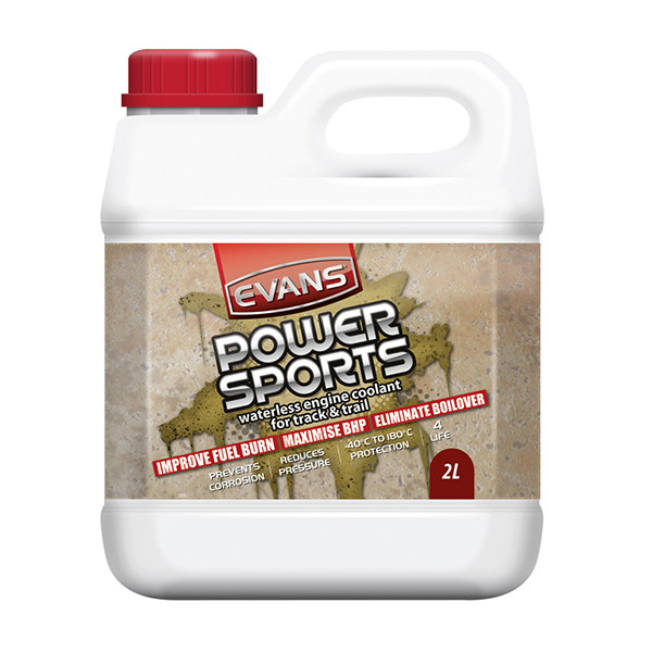 Evans PowerSports Waterless Coolant (Motorcycle) 2Ltr