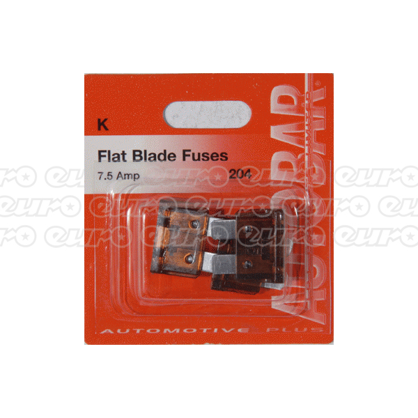 Flat Blade Fuses 7.5 Amp