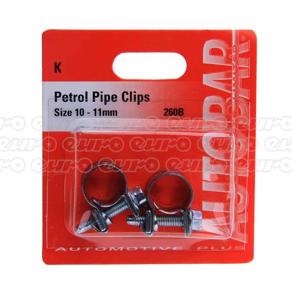 Petrol Pipe Clips 9 - 11mm