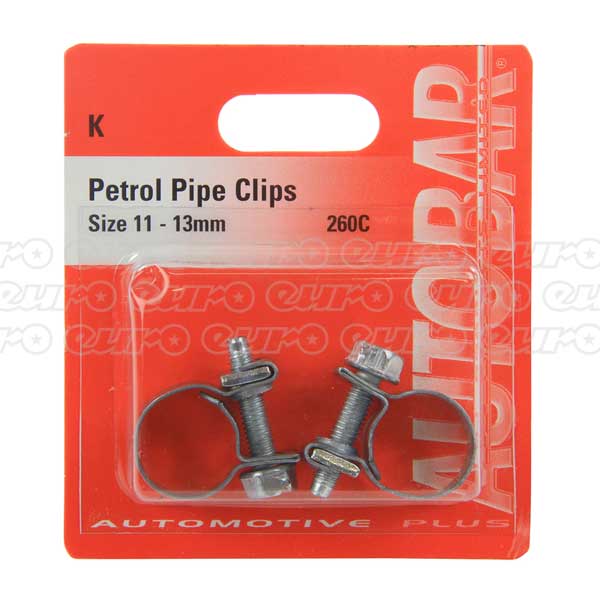 Petrol Pipe Clips 12 - 13mm