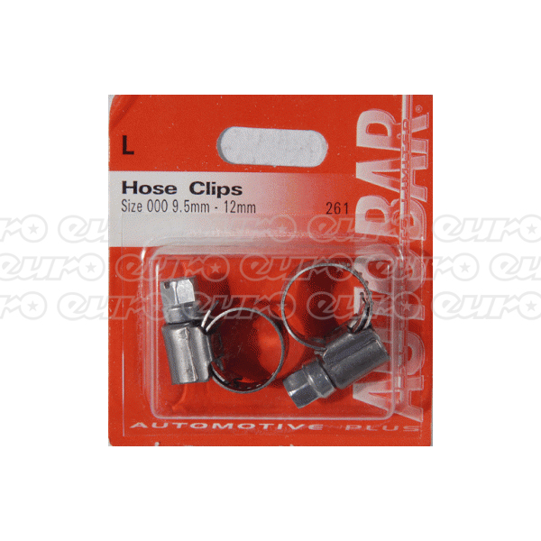 Hose Clips - Size 000 9-12mm