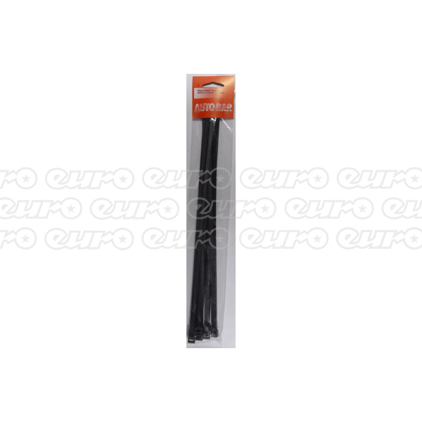 Cable Ties 380Mm X 7.6Mm Black
