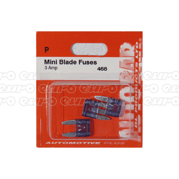 Mini Blade Fuses - 3 Amp