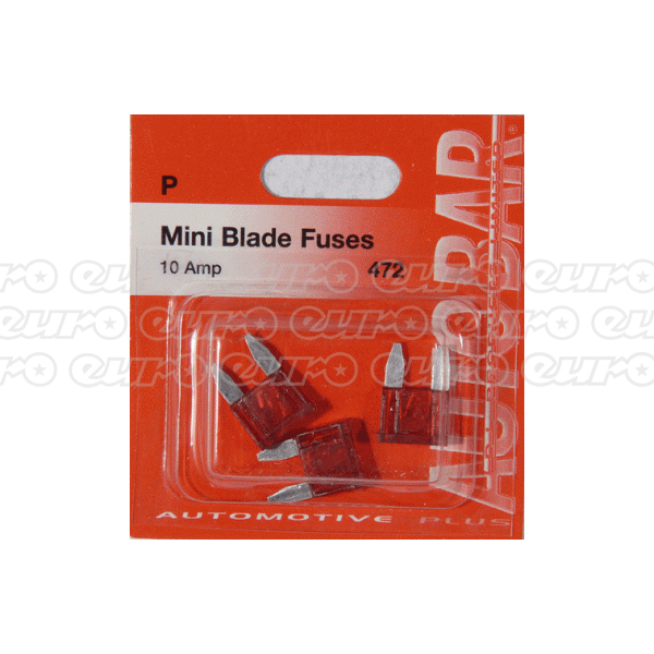 Mini Blade Fuses - 10 Amp