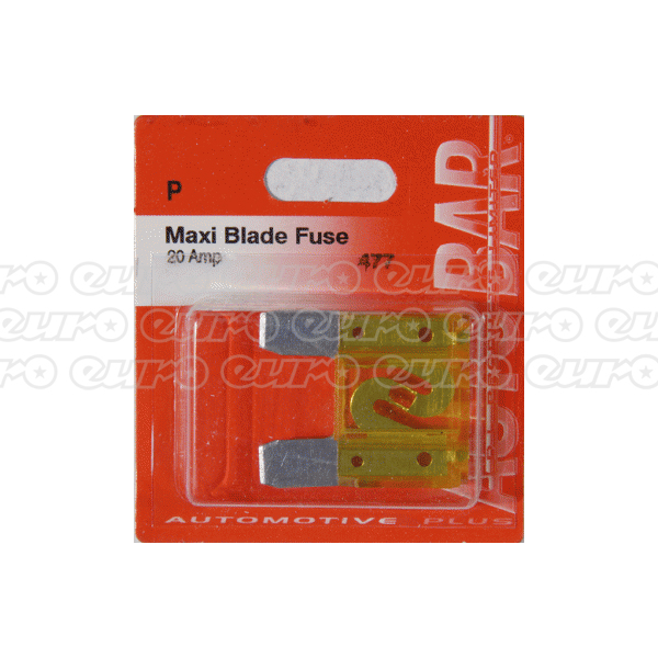 Maxi Blade Fuse - 20 Amp