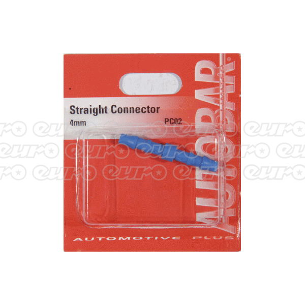 Straight Connector 4mm
