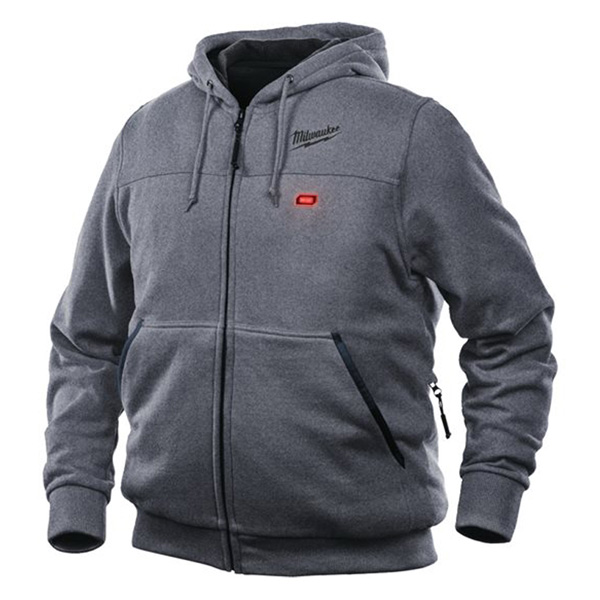 Milwaukee M12 Grey Heated Hoody Small Naked