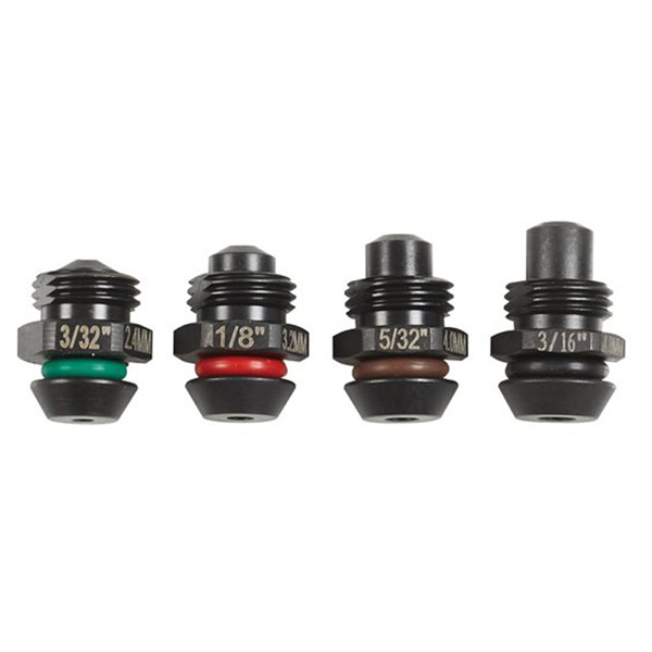 Milwaukee M12 Pop Rivet Gun Kit c/w 4 x Replacement Tips M12BPRT-201X ...