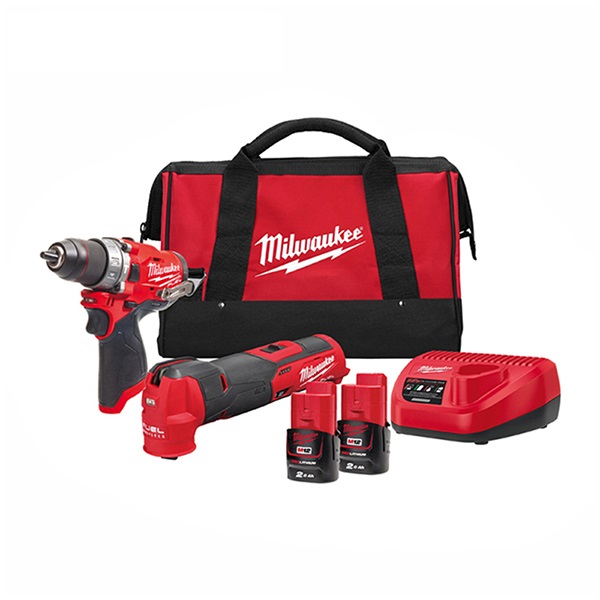 Milwaukee M12 FUEL Combo Kit Drill & Multi Tool) M12FPP2BA202B