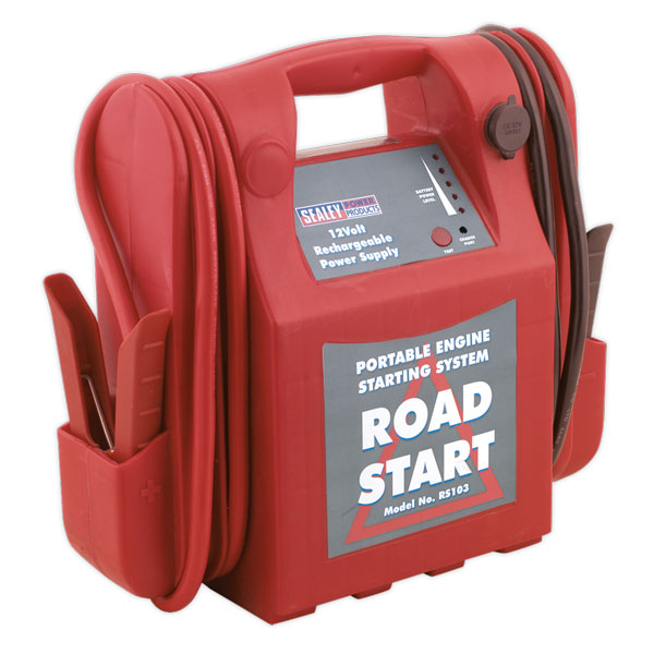 Sealey RS103 RoadStart Emergency Jump Starter 12V 3200 Peak Amps