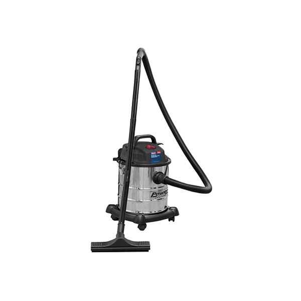 Sealey PC195SD Vacuum Cleaner Wet & Dry 20ltr 1200W Stainless Drum